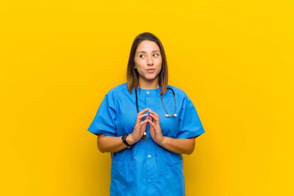 Doctor thinking cheats